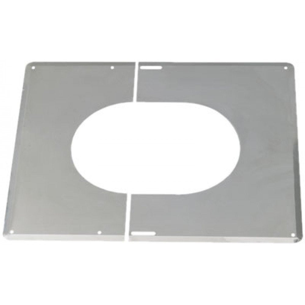 DETI - plaque inox réglable 30°-45°