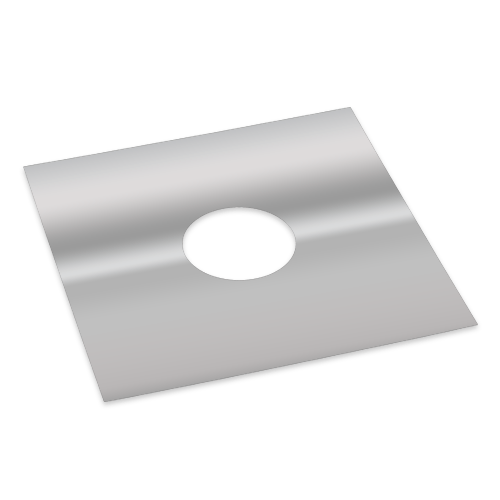 SF04236 - plaque de finition inox 40x40