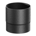 Elément droit 150 mm Ferrolux Noir