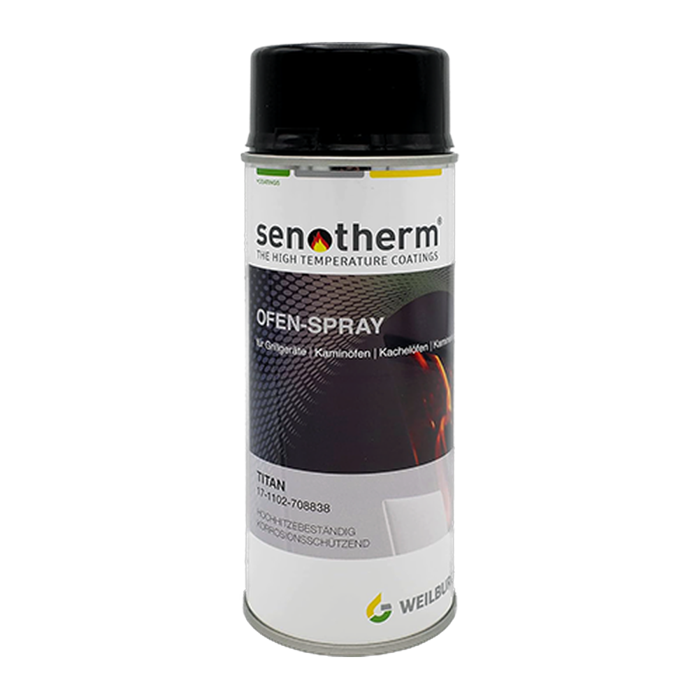 Bombe peinture noire 400 ml Ferrolux Noir