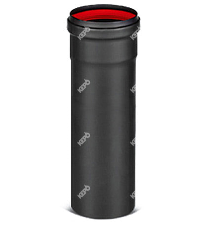 CALA 80mm tube acier noir